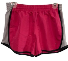Danskin Active Wear Shorts Athletic Workout Exercise Pink Gray S Small - $6.14