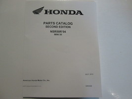 2004 Honda NSR50R Mini 50 NSR 50 Rparts Catalogue Manuel Neuf Livre - $130.35