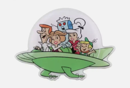 The Jetsons Retro Cartoon Family in Space Metal Enamel Pin - New Flying ... - $5.50