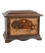 Walnut Quail Ambassador Wood Cremation Urn - £318.59 GBP