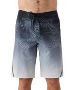O’Neill Hyperfreak Size 30 Heat S-Seam Fade 21” Boardshorts Black Silver... - $29.99