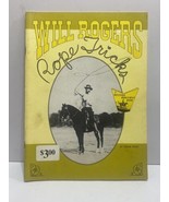 Will Rogers ROPE TRICKS A Western Horsman Book by Frank Dean 1969 Vintage - £11.71 GBP