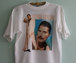 Official Freddie Mercury 1992 Vintage T-shirt - Vintage Queen shirt, Ban... - £236.85 GBP