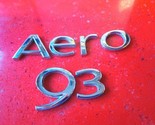  Genuine Saab 9-3 93 Rear Boot Aero Badge Emblem 2004-2012 - 12804322 - $26.99