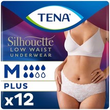 TENA Lady Silhouette Pants Plus Medium - Pack of 12 (Incontinence Pants) - $18.56 CAD