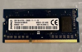 Kingston 2GB 1Rx16 PC3L-12800S DDR3-1600MHz Laptop Memory TSB16D3LFS1KBG/2G - €8,56 EUR