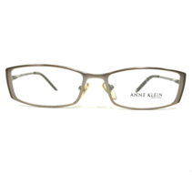 Anne Klein Eyeglasses Frames AKNY 9085 512 Silver Gold Rectangular 51-16... - $51.21