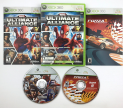 Marvel Ultimate Alliance &amp; Forza 2 Motorsport Microsoft Xbox 360 Game - £8.58 GBP