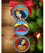 wonder woman   christmas tree ornaments decor ornament holidays decorations - $11.83