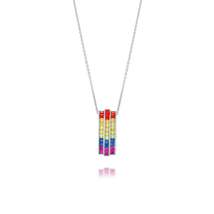 Healing Rainbow Gemstones Necklace - £44.99 GBP