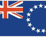 Cook Islands International Flag Sticker Decal F116 - $1.95+