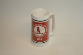 St Louis Cardinals &amp; Bud Light 1989 Thermo Mug Anheuser-Busch See Pictures - £7.76 GBP