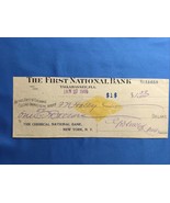 1900 The First National Bank Of Tallahassee Florida FL FLA Obsolete Chec... - $26.86 CAD