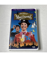 Mary Poppins (VHS, 1997 Clam Shell Limited Edition) Clamshell Video Tape... - $109.97 MXN