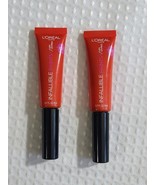 L&#39;Oréal Paris Infallible Paints Lip Stick Color 322 Orange Envy 0.27oz (... - £5.48 GBP