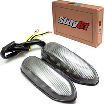 GSXR 600 750 2006-2025 Flush Mount LED Turn Signal Lights Smoke Mirror B... - $30.29