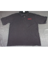 DISCONTINUED 2015 BLACK SHORT SLEEVE HUMMER POLO SHIRT LARGE - $394.55 MXN
