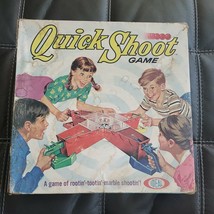 Vintage / Retro 1970 Quick Shoot Game - Ideal - Rootin&#39; Tootin&#39; Marble S... - $23.74