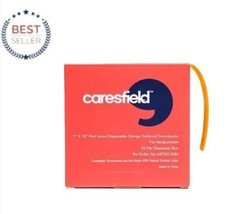 Caresfield 1&quot;X18&quot; Orange Textured Disposable Non-Latex Tourniquet 25/DispensBox - £9.45 GBP
