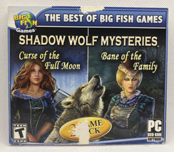  Shadow Wolf Mysteries: Curse of the Full Moon &amp; Bane of the Family (PC, 2012) - £6.11 GBP