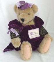 Musical Soiree VanderBear Collection Alice 4172 Dressed in Purple Velvet - £59.73 GBP