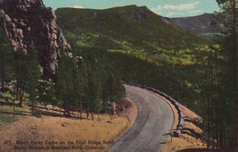 Many Parks Curve Trail Ridge Road Rocky Mountain National Park CO Postcard D48 - £2.34 GBP