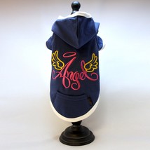 Alphadog Series Angel Embroidery Hooded (Hoody) T-Shirt with pocket for ... - £9.73 GBP