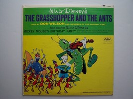 Walt Disney&#39;s The Grasshopper And The Ants / Mickey Mouse&#39;s Birthday Party Vinyl - £20.58 GBP