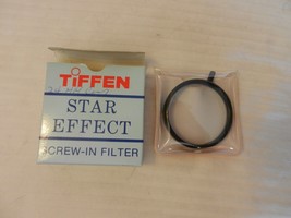 Tiffen Star Effect 52mm  4 Point 1MM Star Screw In Filter for 24mm Lens - £74.78 GBP