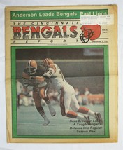  VINTAGE Sep 3 1984 Cincinnati Bengals Weekly Magazine Ross Browner - £15.78 GBP