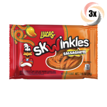3x Packs Lucas Shwinkles Salsagheti Mango Flavor Mexican Candy | .85oz - £5.81 GBP