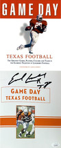 Earl Campbell signed Texas Longhorns Football Game Day Book HT 77- JSA Witnessed - £87.57 GBP