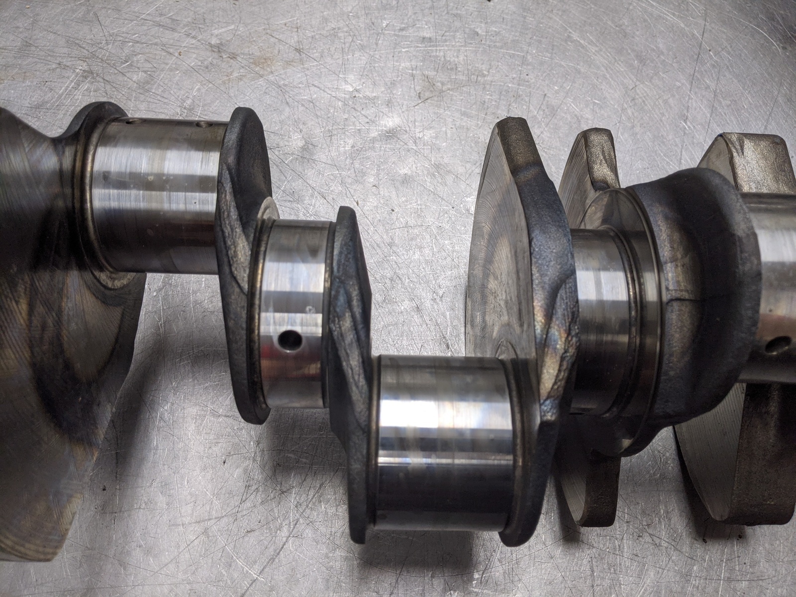Crankshaft Standard For 03-07 Ford F-250 Super Duty  6.0 3C3E6303AA Diesel Item image 5