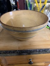 Vintage Farmhouse #8 Mixing Bowl 8.5&quot; Glaze &quot;Ovenware Made in the USA&quot; 1... - $44.55