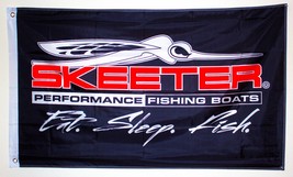 Skeeter Performance Fishing Boats Flag Banner 3x5ft Garage, Mancave, Shop - £11.79 GBP