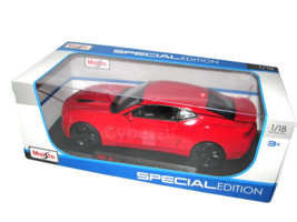 2016 Chevrolet Camaro SS Maisto 1:18 Diecast Car With Labeled Base Red BRAND NEW - £39.30 GBP