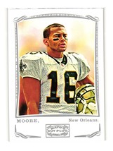 2009 Topps Mayo #160 Lance Moore New Orleans Saints - $4.00