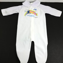 SMURFS VINTAGE 1982 SMURFETTE BABY INFANT OR DOLL One Piece PAJAMAS  - $184.16 MXN