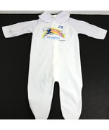 SMURFS VINTAGE 1982 SMURFETTE BABY INFANT OR DOLL One Piece PAJAMAS  - $184.69 MXN