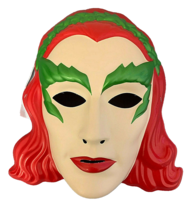 Poison Ivy Halloween Mask Pvc Child Size - £10.08 GBP