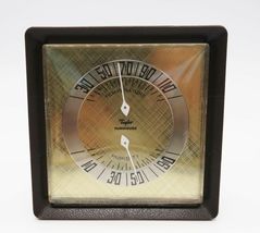 Vtg MCM 1970s Taylor Humidiguide thermometer humidity wall mount - $19.99