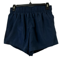 Sexy Basics Women&#39;s Athletic Workout Shorts with Pockets, Navy, Medium - £7.88 GBP