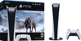 Sony PS5 DISC Edition Console God of War Ragnarök Bundle - White - £636.15 GBP