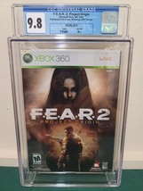 NEW Sealed GRADED CGC 9.8 A+: F.E.A.R. 2 Project Origin w/ Slipcover (Xbox 360) - £738.49 GBP