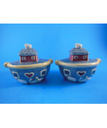 Susan Winget Noah&#39;s Ark Salt &amp; Pepper Shakers 3.5&quot; x 3&quot; - $6.23