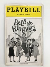 2001 Playbill Plymout Theatre Faith Prince, Mark Kudisch in Bells Are Ri... - $14.20