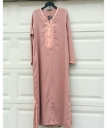 Moroccan Caftan Kaftan Woman EID Jellaba abaya Long Dress Embroidery Cor... - $67.84 CAD