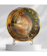 Divine Art, “Your True North”  Elementals serie, Golden lightcodes on wood - £386.72 GBP