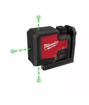 Milwaukee 3-Point Laser Level Green Dot USB Rechargeable (3510-21) - $120.62