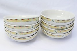 Home Snowman Outing Debi Hron Soup Bowls 6&quot; Christmas Lot of 8 Xmas - £22.56 GBP